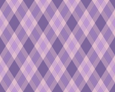Argyle geometrik eşkenar dörtgenin kusursuz deseni. Harlequin duvar kağıdı tasarımını kontrol et. Web geçmişi için klasik elmas şekilli tekstil malzemesi, baskı kumaşı, kazak, ambalaj kağıdı, hediye kartı, davetiye.