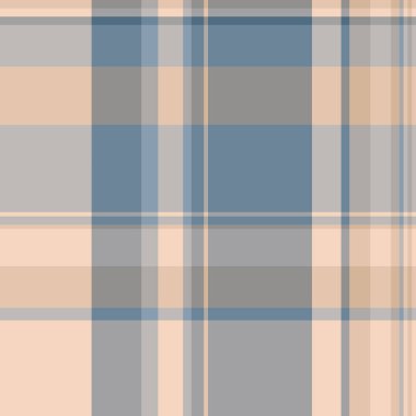 Modern arkaplan desenli ekose, kusursuz ekose kumaş. Açık ve gri renk paletinde seksi desen denetimi vektör tekstili.
