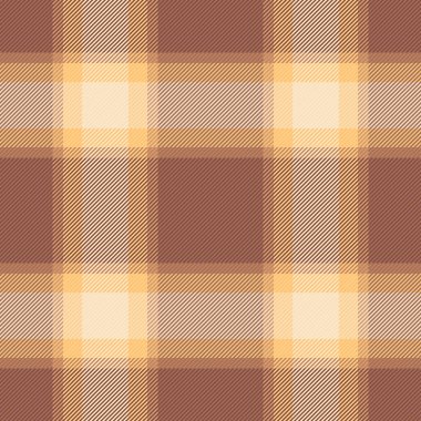 Şablon kumaş ekoseli, ateş vektör dokusu tekstili. Tertemiz tartan arkaplan kontrolünü kırmızı ve turuncu renk paletinde aç.