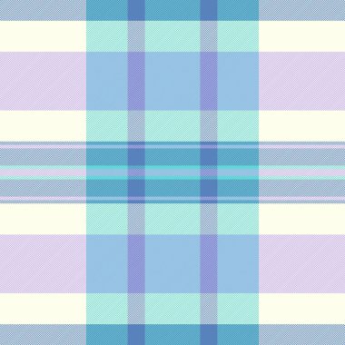 Pastel ekose desenli. Tekstil tasarımı, giyim ve fon için kusursuz tartan kontrolü. Bahar temaları ve dekoratif dokular için kullan.