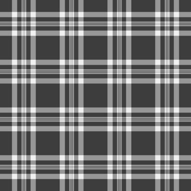 Harika bir vektör şablonu kontrolü, karalama arkaplan dokusu. El yapımı tekstil kumaş ekoseli. Gri ve gri renk paletinde kusursuz..