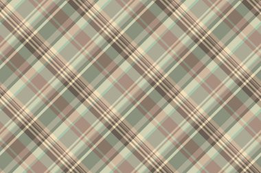 Kavramsal vektör tartan pürüzsüz, Hindistan kumaşı desenli. Pastel ve açık renk paletindeki tekstil dokusunu kat.