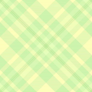 Tekstil kumaş deseni ayarlanıyor, ikonik doku ekose vektörü. Açık ve yeşil renk paletinde arkaplan tartsız denetimini dekore et.