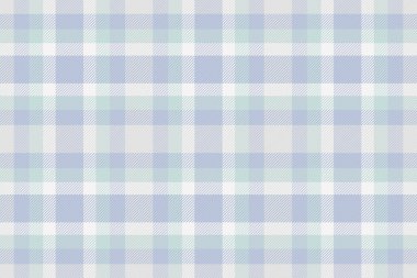 Karmaşık tekstil vektörü, sevgililer günü tartan kontrol geçmişi. Maket kumaş desen deseni ışık ve beyaz renk paletinde pürüzsüz.