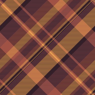 Yeni yıl kusursuz desenli, dekoratif kumaşlı. Ulusal vektör arkaplan dokusu ekoseli kırmızı ve koyu renk paleti.