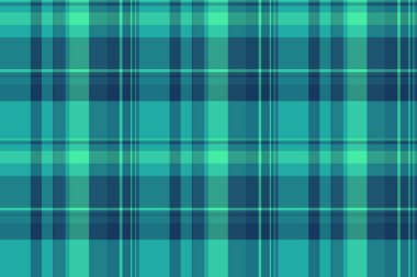 Geniş arkaplan tartan, jpg vektör desenli tekstil. Kovboy dikişsiz ekoseli kumaş. Cyan ve deniz mavisi rengi palet..