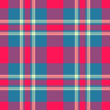 Canlı, ekose desenli. Soyut renkli doku, retro geometrik tarz. Arkaplan, tekstil ve tasarım projeleri için harika.