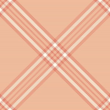 Zarif çek desenli tekstil, pantolon desenli tartan. Noel süslemesi turuncu ve kırmızı renk paletinde ekose kumaş vektörü.