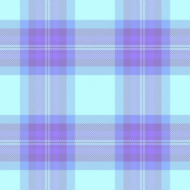 Tekrarlanabilir desenler, kumaş dokusu, tören kumaşı tartan arka plan. Pantolon dikişsiz ekose vektör ışık ve çivit renk paletinde kontrol.