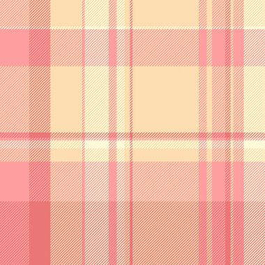 Ergen dokusu tartan, Hint ekoseli, kusursuz bir geçmişi var. Pencere penceresi kumaş desen vektörü kırmızı ve navajo beyaz renk paleti.