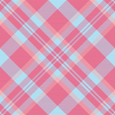 Eskiz dokusu tekstil kontrolü, ekose kumaş kumaş kumaşı giyin. Yaratıcı vektör arkaplan deseni kırmızı ve açık renk paletinde pürüzsüz.