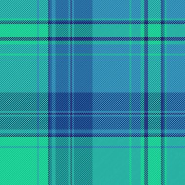 Örtülü tekstil kumaş, Hispanik vektör ekose doku. İngilizler siyanür ve deniz mavisi renk paletinde kusursuz tartan arkaplanı kontrol ederler.