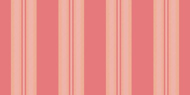 Kanepe tekstil dokusu arka plan, ahenk çizgileri dikey. Kültürel vektör kırmızı ve açık renk paletinde kusursuz kumaş deseni.