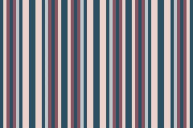 Ctrip vektörü dikey arkaplan, sanatsal kumaş desen çizgileri. Cyan ve açık renk paletinde bez dokusu dikişsiz tekstil.