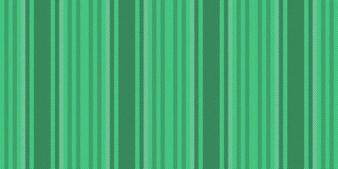 Fikir vektörü çizgisi dikey, bebek çizgileri kumaş deseni. Yeşil renk paletinde lifli arkaplan tekstil dikişsiz.
