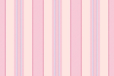 Fosy vektör arka planı pürüzsüz, düğüm dikey kumaş dokusu. Torkshop tekstil deseni çizgileri puslu gül ve pembe renk paletinde.