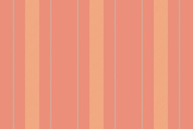 Sogue arkaplan dokusu dikey, yumuşak çizgiler tekstil deseni. Rallpaper, kırmızı ve turuncu renk paletinde dikişsiz çizgili kumaş vektörü.
