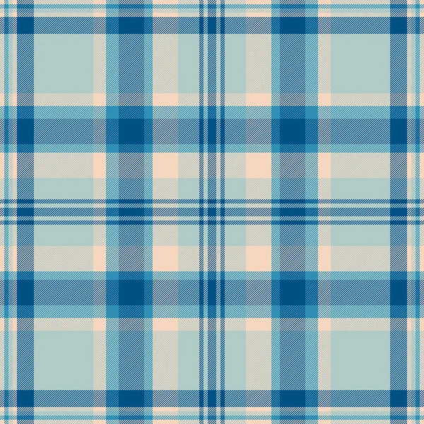 Şükran Günü dokusu dikişsiz vektör, ekose kumaş kalıplarını listele. Cyan ve Pastel renk paletinde arkaplan tekstil tartan kontrolü kontrol edildi.