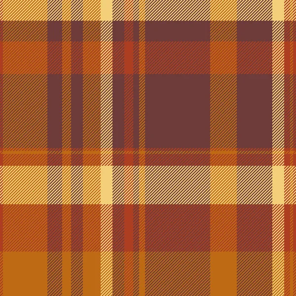 Bebek desenli arka plan, sicim vektör kumaş deseni. Kırmızı ve turuncu renk paleti ile kusursuz tartan tekstil pazarlama denetimi.