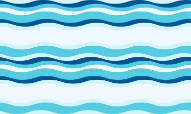 Sakin mavi dalga deseni. Yaz tasarımları, tekstil baskıları, web sitesi geçmişi ya da çocuk resimleri için mükemmel. Sakinlik, okyanus esintileri ve sakin suları çağrıştırıyor..