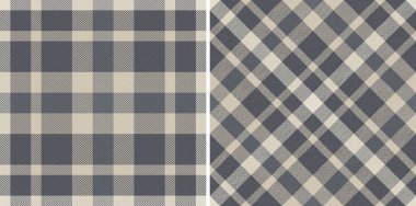 Ekose tekstil tartan vektörüyle doku kontrolünün desensiz dokusu. Kahve renklerini güncel moda modasına göre ayarla.