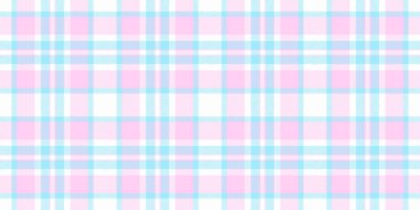 Çizgili kumaş vektörü, geleneksel arka plan dokusu pürüzsüz. Web sitesi tartanı beyaz ve açık renk paletinde tekstil ekosesini kontrol et.