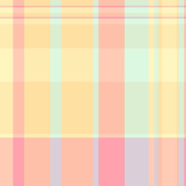 Lüks ekoseli tarama geçmişi, geniş vektör desenli tekstil. Aydınlık ve sarı renk paletinde eşsiz ekose kumaş..