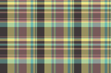 Modern tartan deseni. Toprak tonlarında çok yönlü geometrik tasarım. Klasik bir dokunuş gerektiren arka plan, tekstil, dijital sanat ve yaratıcı projeler için ideal.