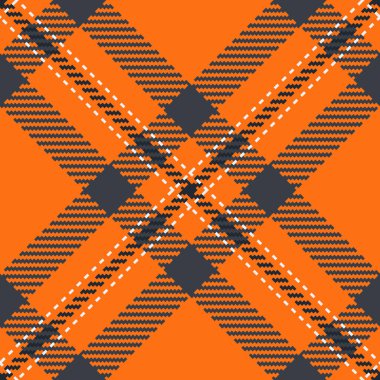 Kalın, turuncu ve koyu gri ekose desenli, pürüzlü bir efekt. Arka plan, tekstil ya da modern bir bükülme ile retro tasarımlar için kullan.