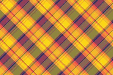 Yakışıklı, pürüzsüz doku deseni, sanat kumaşı kontrolü. Turuncu ve kırmızı renk paletinde serbest ekose arkaplan kumaş vektörü.