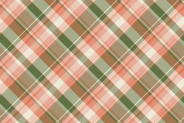 Usa ekose kumaş, yorgan desenli kumaş. Turuncu ve kırmızı renk paletinde fikir tartan arkaplan dikişsiz vektörü.