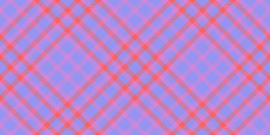 Kıyafet kontrollü tartan, erkek dokusu desenli vektör. Köpek dişi arka plan ekoseli çivit ve morumsu renk paleti..