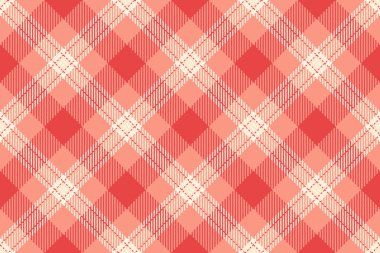 Grafik desenli dikişsiz, kağıt arkaplan tekstil vektörü. Nyc kırmızı ve eski dantel renk paletiyle tartan kumaş ekosesini kontrol et.