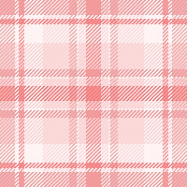 Pürüzsüz, dikdörtgen kumaşlı, güzel desenli arka plan dokusu. Temiz ekose kumaş vektörü ışık ve kırmızı renk paletinde kontrol et.