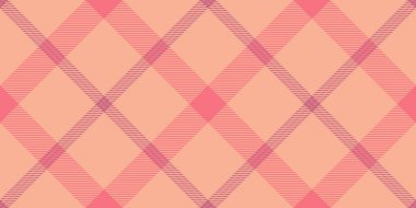 Rojo arka plan dokusunu, İspanyol tekstil kumaşını kontrol et. Kırmızı ve turuncu renk paletinde ekosesiz ekose vektörü kapla.