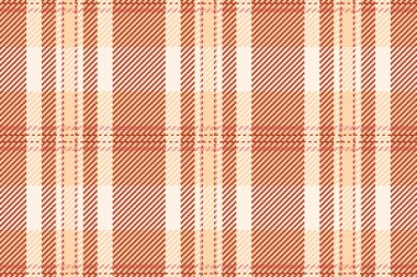 Cilt arka plan tartan kumaşı, aşağı kontrol desenli tekstil. Kırmızı ve turuncu renkli ekose desenli ergen vektör deseni paleti.