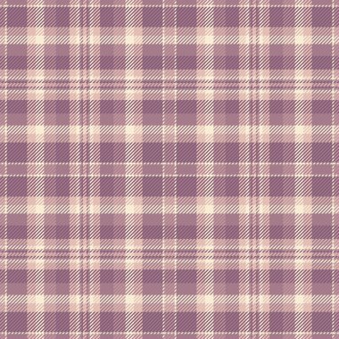Uk desenli tartan kumaş, ekoseli arka planı kusursuz kontrol ediyor. Pastel ve açık renk paletinde üst üste desenli tekstil denetim vektörü.
