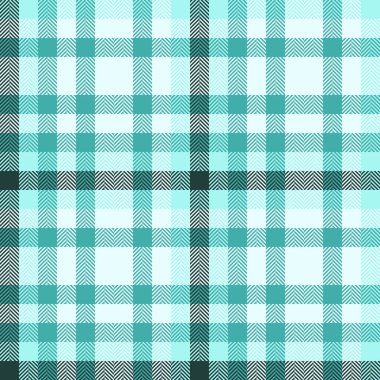 Süslü, dikişsiz tartan dokusu, medras vektör kumaş kumaşı. Ticari desen ekose kontrol arka planı ışık ve yumuşak gök mavisi renk paleti.
