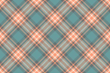 Tertemiz tartan kumaş sipariş et, 60 'lar desen dokusunu kontrol et. Turuncu ve pastel renk paletinde popüler tekstil ekose vektör arkaplanı.