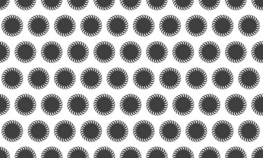 Şekillendirilmiş güneşlerin kusursuz deseni, tekstil baskıları, web sitesi arkaplanları veya dekoratif elementler için mükemmel..