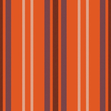 Bedava kusursuz desen çizgisi, sadelik çizgileri arka plan tekstili. Turuncu ve mavi renk paletinde dikey vektör dokusu oluştur.