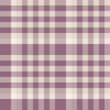 Çizik dokusu, dikişsiz kumaş, mikro desenli ekose kumaş. Kanada vektör arkaplan kontrolü tekstil açık ve pembe renk paleti.