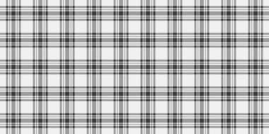 Kürklü kumaş kumaş tartan, görüntü kontrol deseni pürüzsüz. Beyaz ve gri renk paletinde resmi vektör ekose arkaplan dokusu.