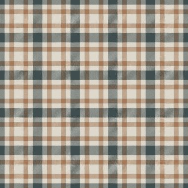 Meksika vektör arkaplan deseni, ekoseli tartan. Açık ve turuncu renk paletinde Glen dokusu pürüzsüz tekstil kumaşı.
