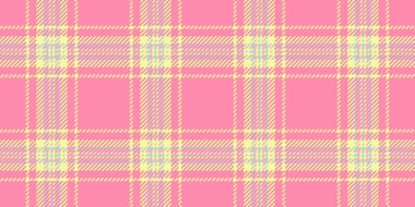 Kumaş kumaş dokusu dikmek, piknik tartan vektör tekstili. Yatak odası şablonu kırmızı ve sarı renk paletinde pürüzsüz arkaplan kontrolü.