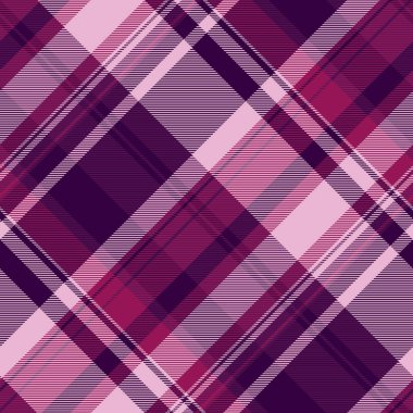 Yerdeki ekoseli kumaş, dikişsiz kumaş kumaş. Koyu ve açık renk paletinde ipeksi vektör dokusu.