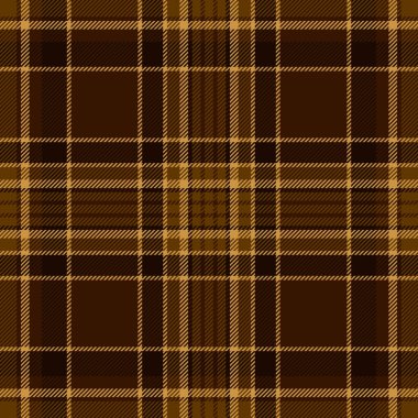 Basit tekstil kumaşı, dikişsiz, Kelt ekose vektör kumaşı. Koyu ve siyah renk paletinde Afrika dokusu kontrol arkaplan deseni.