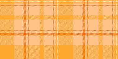 Renkli desenli ekose kumaş, tapılası katran kumaş desenli. Peçete arkaplan kontrolü turuncu ve kehribar renk paletinde pürüzsüzdür.