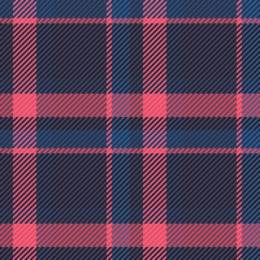 Tekstil dikişsiz vektör, kumaş desenli boyut. Koyu renk ve pastel renk paletinde desen tartan arkaplanını kontrol et.
