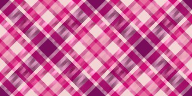 Sonsuz model arka plan vektörü, pahalı dokular, dikişsiz. Süit kumaş ekoseli pembe ve açık renk paleti ile kontrol.